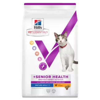 52742061733 Vet Essentials Multi-Benefit + Senior Health Cat Dry