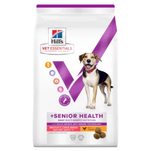 52742061771 Vet Essentials Multi-Benefit + Senior Health Medium _ Large Breed Dog Dry